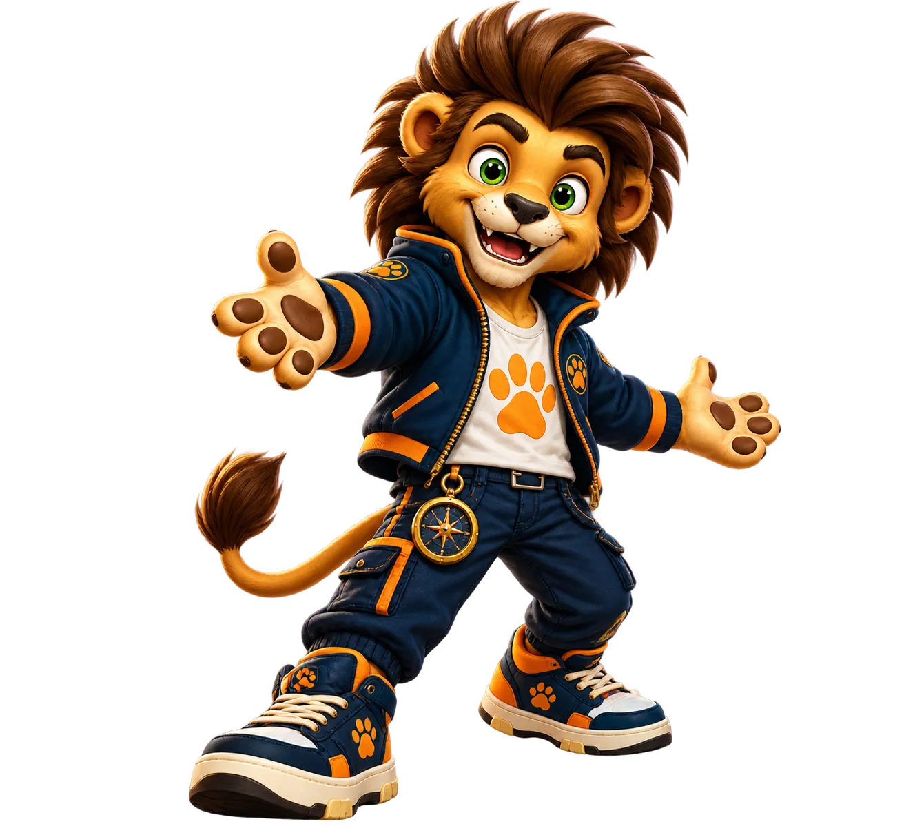 Zako, a mascote do Kids Fun Park